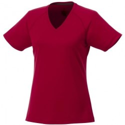 Elevate•Amery short sleeve women's cool fit v-neck shirt