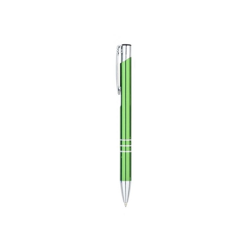Hliníkové guľôčkové pero (modrá náplň)