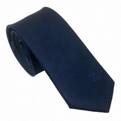 Pánska kravata s vyšitým monogramom