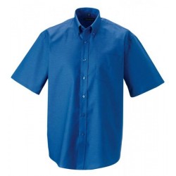 Russell•MENS SHORT SLEEVE EASY CARE OXFORD SHIRT