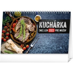 Stolový kalendár Kuchárka (nie)len pre mužov 2022