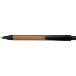 Guľôčkové pero z bambusu (modrá náplň)